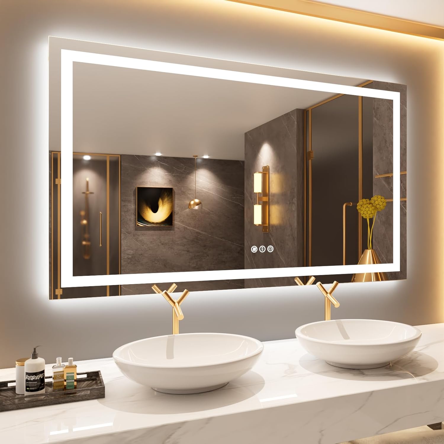 led bathroom mirror