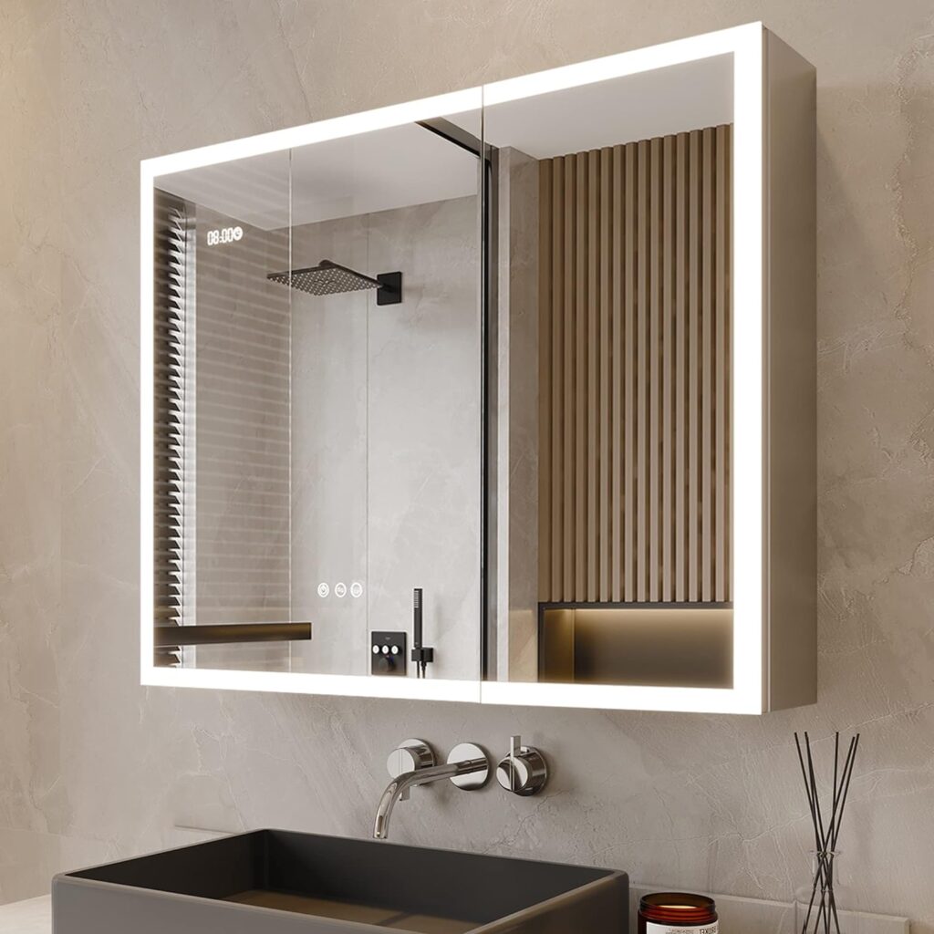 led bathroom mirror